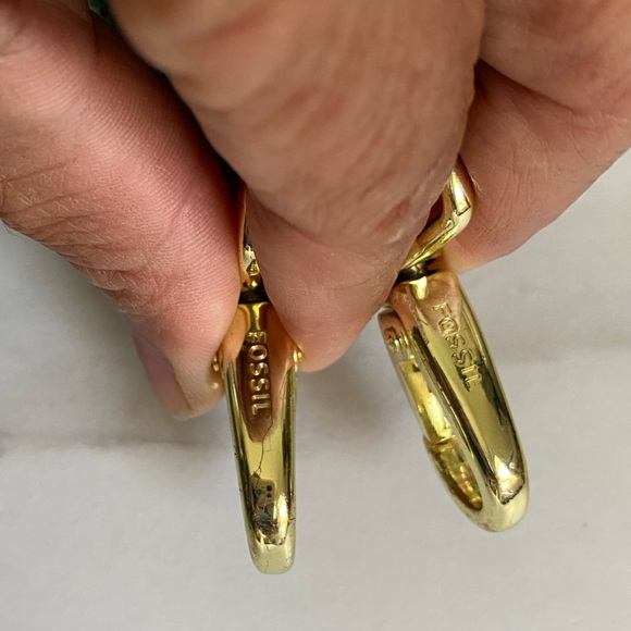 FOSSIL Black With Teal Trim And White Polka Dot Crossbody Bag - Picture 7 of 16